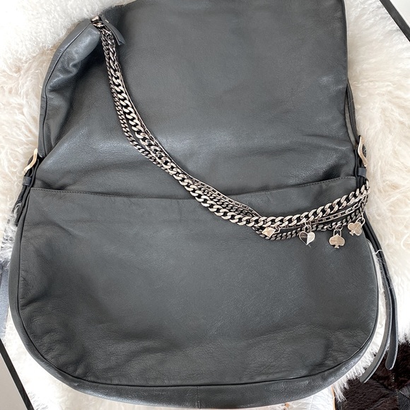 Jimmy Choo biker chain shoulder handbag (large) - Picture 2 of 12